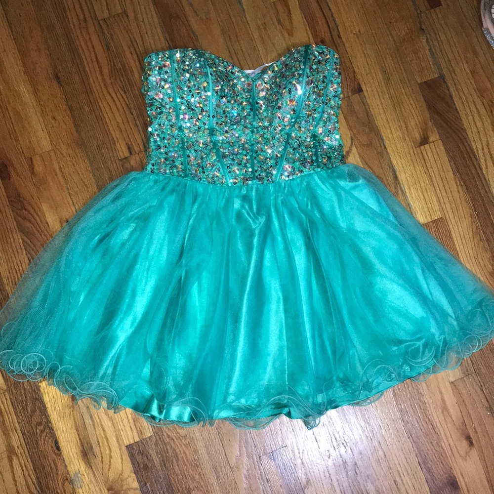 Corset style short dress